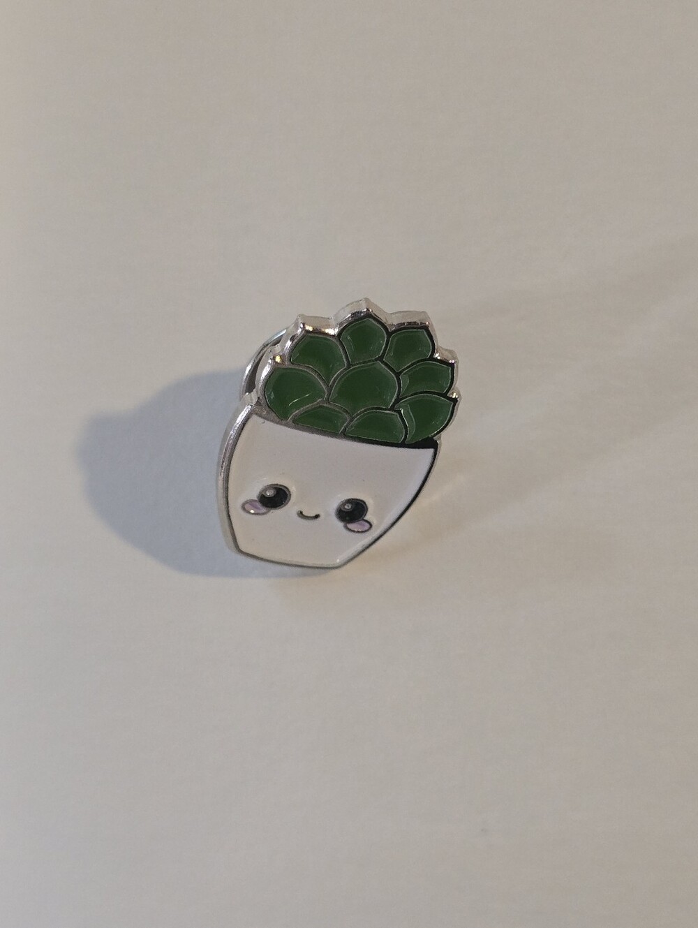Succulent Enamel Pin